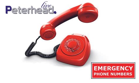 peterhead casualty phone number.